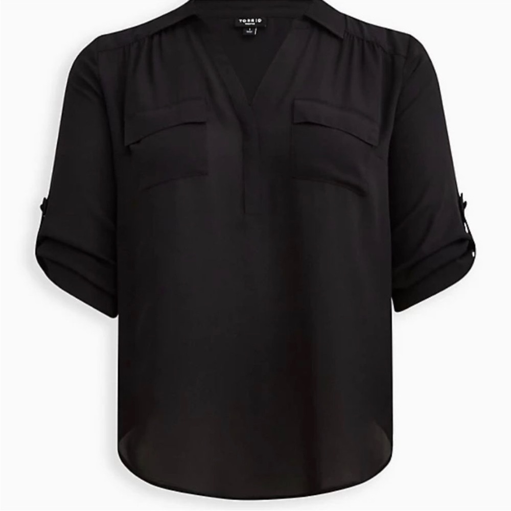 Torrid Harper top NWT Black Size 3